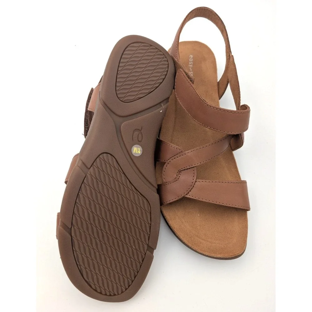 New Easy Spirit Minny Flat Women's Sandals Size 11 M Lightweight Comfort